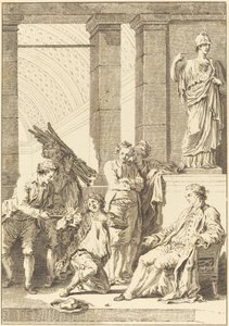 Talonpoika tekijältä Charles Louis Lingée after Jean Honoré Fragonard