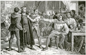 Lord Saye ja Sele toivat Jack Caden eteen, 1896.