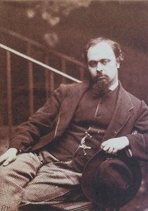 Dante Gabriel Rossetti, valokuvannut Lewis Carroll tekijältä Charles Lutwidge (1832 98) Dodgson