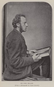 Sir John Millais (m/w kuva) tekijältä Charles Lutwidge Dodgson
