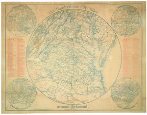 Sataviisikymmentä mailia Richmondin ympärillä tekijältä Charles Magnus