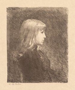 Nuori nainen Nuori tyttö, 1892.