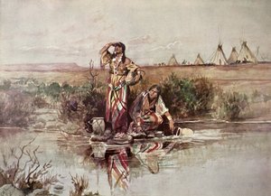"Meidän soturimme palaavat" tekijältä Charles Marion Russell