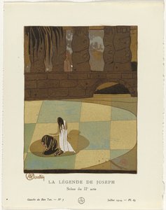 Gazette du Bon Ton, 1914 - nro 7: Legenda Josephista / Kohtaus toisesta näytöksestä tekijältä Charles Martin