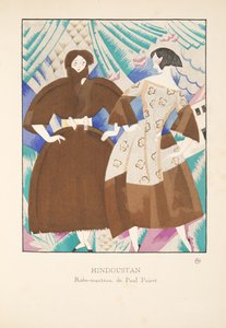 Hindoustan, muotilevyjen kokoelmasta, 1920 (pochoor print) tekijältä Charles Martin