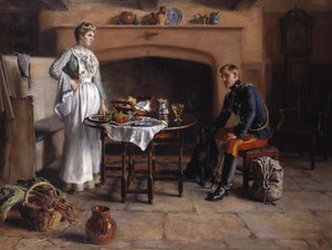 Home Sweet Home, n. 1890 tekijältä Charles Martin Hodges