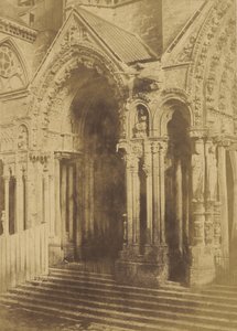 Chartresin katedraali. Septentrional Portal. tekijältä Charles Marville