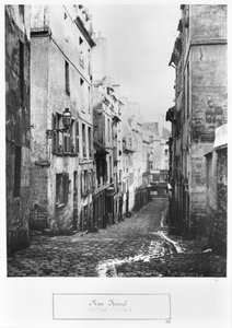 Rue Fresnel, Versaillesin umpikujasta, Pariisista, 1858-78