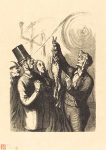 Maailmannäyttely: Huopahattuvalmistaja tekijältä Charles Maurand after Honoré Daumier