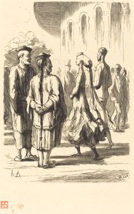 World Expo: Mitkä ovat kiinalaisimmat? tekijältä Charles Maurand after Honoré Daumier