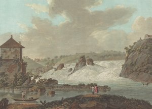 Schaffhausenin putoukset, n. 1784 tekijältä Charles Melchior Descourtis