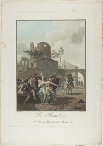 La Rixe tekijältä Charles Melchior Descourtis