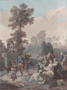 Tamburiini, 1788-94. tekijältä Charles Melchior Descourtis