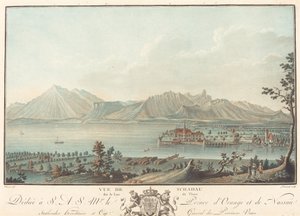 Näkymä Schadaulle. tekijältä Charles Melchior Descourtis