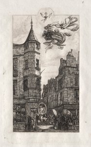 Pariisin etsaukset: Turret, rue de l