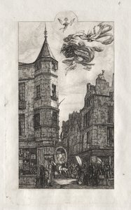 Pariisin etsaukset: Turret, rue de l
