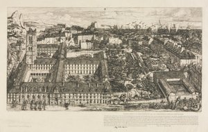 Henry IV College tekijältä Charles Meryon