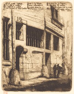The Street of the Bad Boys, Paris (The Street of the Bad Boys) tekijältä Charles Meryon