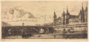Pont-au-Change, Pariisi tekijältä Charles Meryon