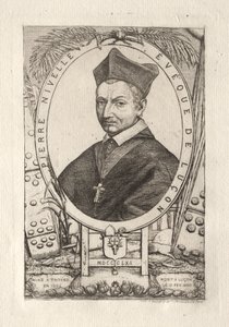 Pierre Nivelle, Luçonin piispa, 1861. tekijältä Charles Meryon