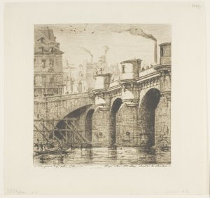 Pont Neuf, Pariisi tekijältä Charles Meryon