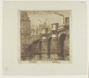 Pont Neuf, Pariisi tekijältä Charles Meryon