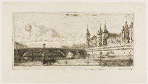 Pont au Change, Pariisi tekijältä Charles Meryon