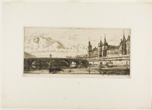 Pont au Change, Pariisi tekijältä Charles Meryon