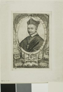 Luçonin piispan Pierre Nivellen muotokuva