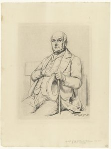 Muotokuva Casimir Le Conte tekijältä Charles Meryon