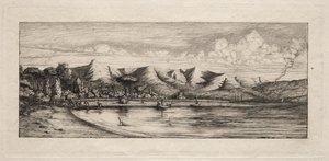 Seine Fishing off Charcoal Burners Pointissa, Akaroassa, 1865.