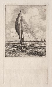 Swift Sailing Proa, Mulgraven saaristo, Oseania tekijältä Charles Meryon