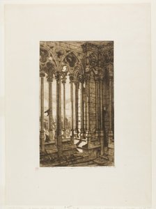 Notre-Damen galleria, Pariisi tekijältä Charles Meryon