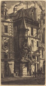 Torni Rue de la Tixéranderiellä, Pariisissa (talo, jossa on torni, Weavers