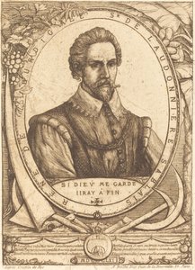 René Laudonniere Sablais (De Burdigale) tekijältä Charles Meryon after Crispijn de Passe I