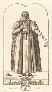 Francois Viete tekijältä Charles Meryon after Jean Rabel
