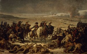 Eylaun taistelun jälkeen, 9. helmikuuta 1807 (öljy kankaalle)