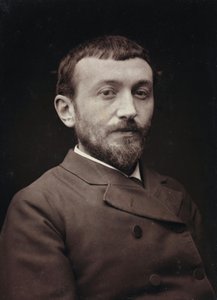 Taiteellinen ja elämäkerrallinen albumi, 5. vuosi, Salon 1885; muotokuva ranskalaisesta taidemaalari Alfred-Henri Bramtot