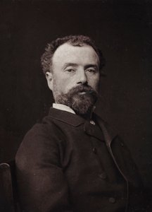 Taiteellinen ja elämäkerrallinen albumi, 5. vuosi, Salon 1885; muotokuva ranskalaisesta taidemaalari Hippolyte Dominique Berteaux