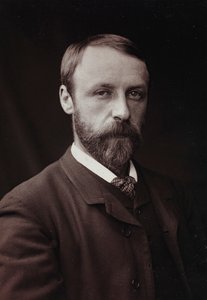 Taiteellinen ja biografinen albumi, 6. vuosi, Salon 1885; belgialaisen taidemaalarin Emile Clausin (1849-1924) muotokuva