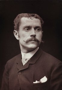 Taiteellinen ja biografinen albumi, 6. vuosi, Salon 1885; muotokuva taiteilija Louis Fernandez Pelez De Cordovasta