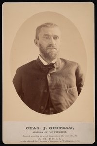 Charles Julius Guiteaun muotokuva 1841-1882, 4. heinäkuuta 1881.