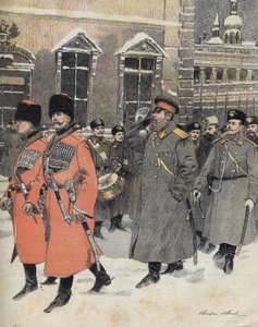 Venäjän keisari (tsaari) Aleksanteri III meni pyhään virkaan 1. tammikuuta tekijältä Charles Morel