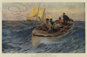 Pilotin poimiminen (chromolitho)