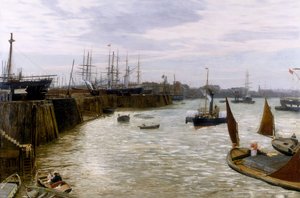 "Blackwall", 1872 tekijältä Charles Napier Hemy