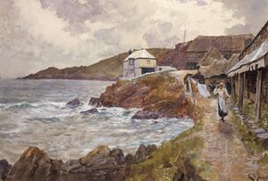 Rannikkokohtaus tekijältä Charles Napier Hemy