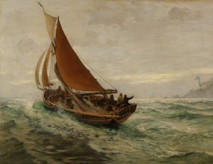 Aamunkoitto merellä, 1890