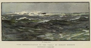 Kuvitus Vigian kunnostukseen, Morley Roberts tekijältä Charles Napier Hemy