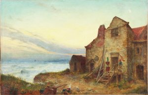 Sunset Shadows, 1865 tekijältä Charles Napier Hemy