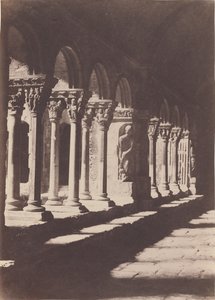 Pyhän Trophimen luostarin käytävä, Arles tekijältä Charles Nègre